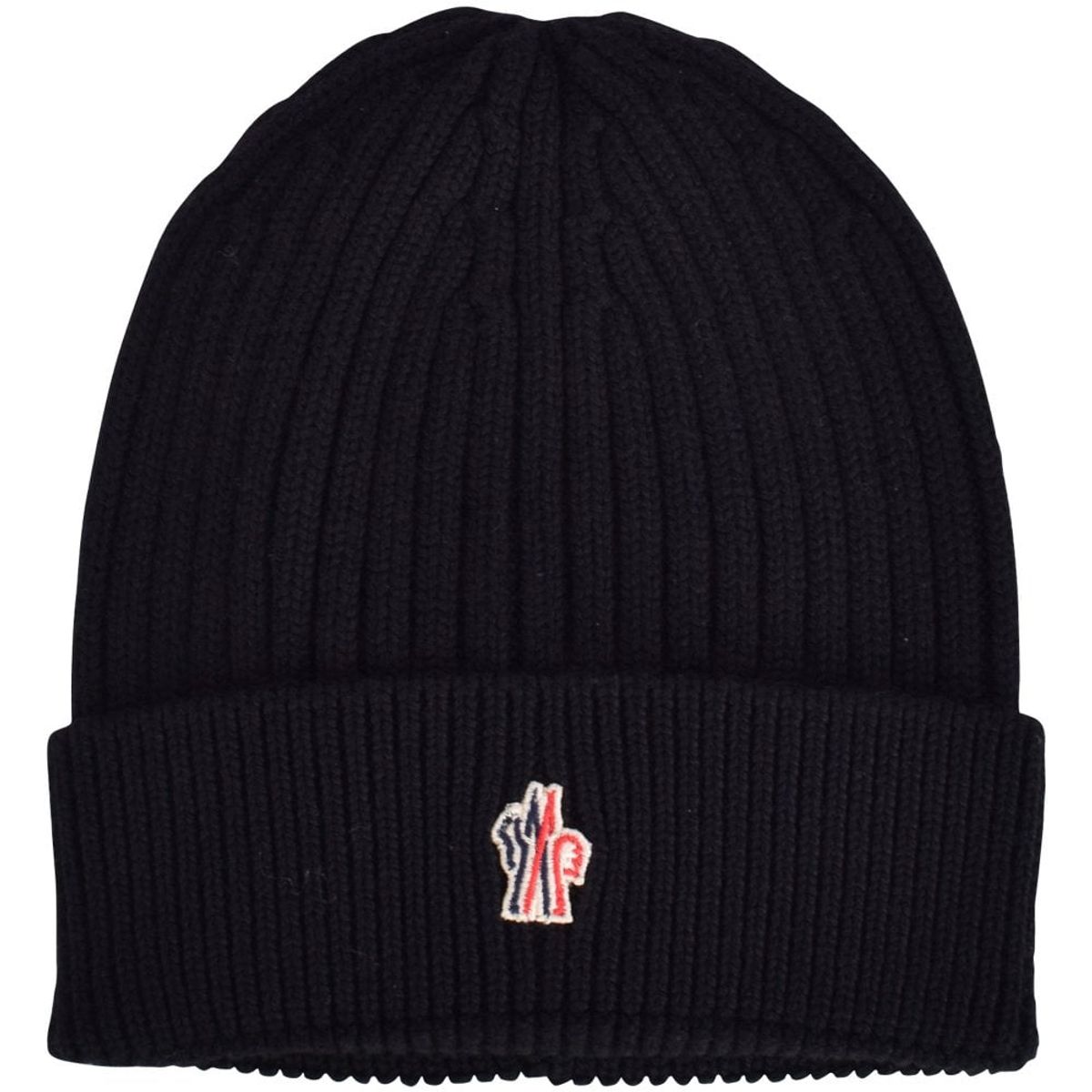Moncler Grenoble Ribbed Beanie Hat