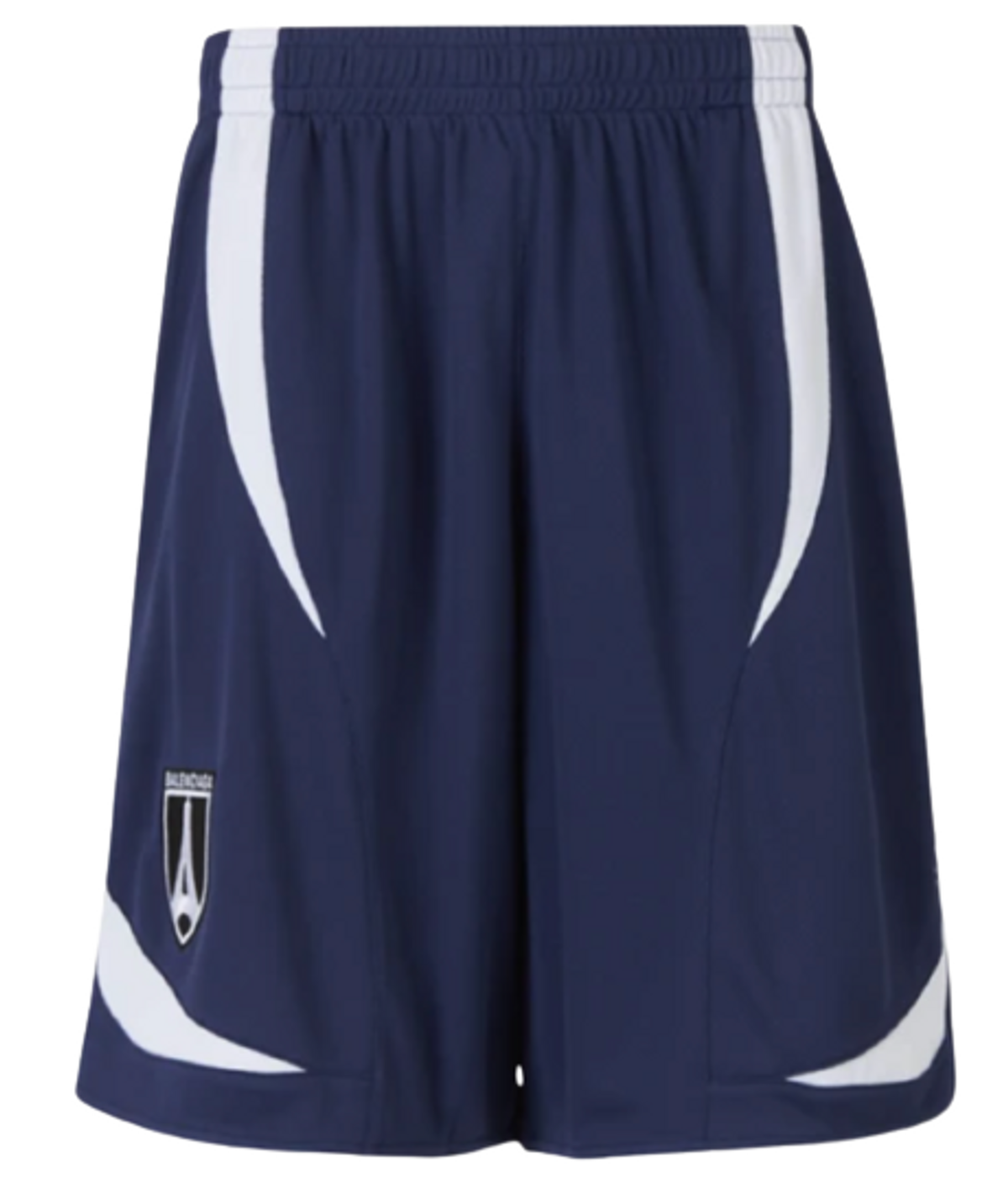 Balenciaga Technical Fabric Soccer Shorts In Blue