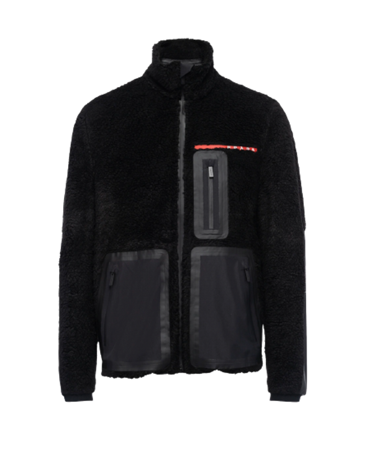 Prada Recycled Fleece Technical Jacket