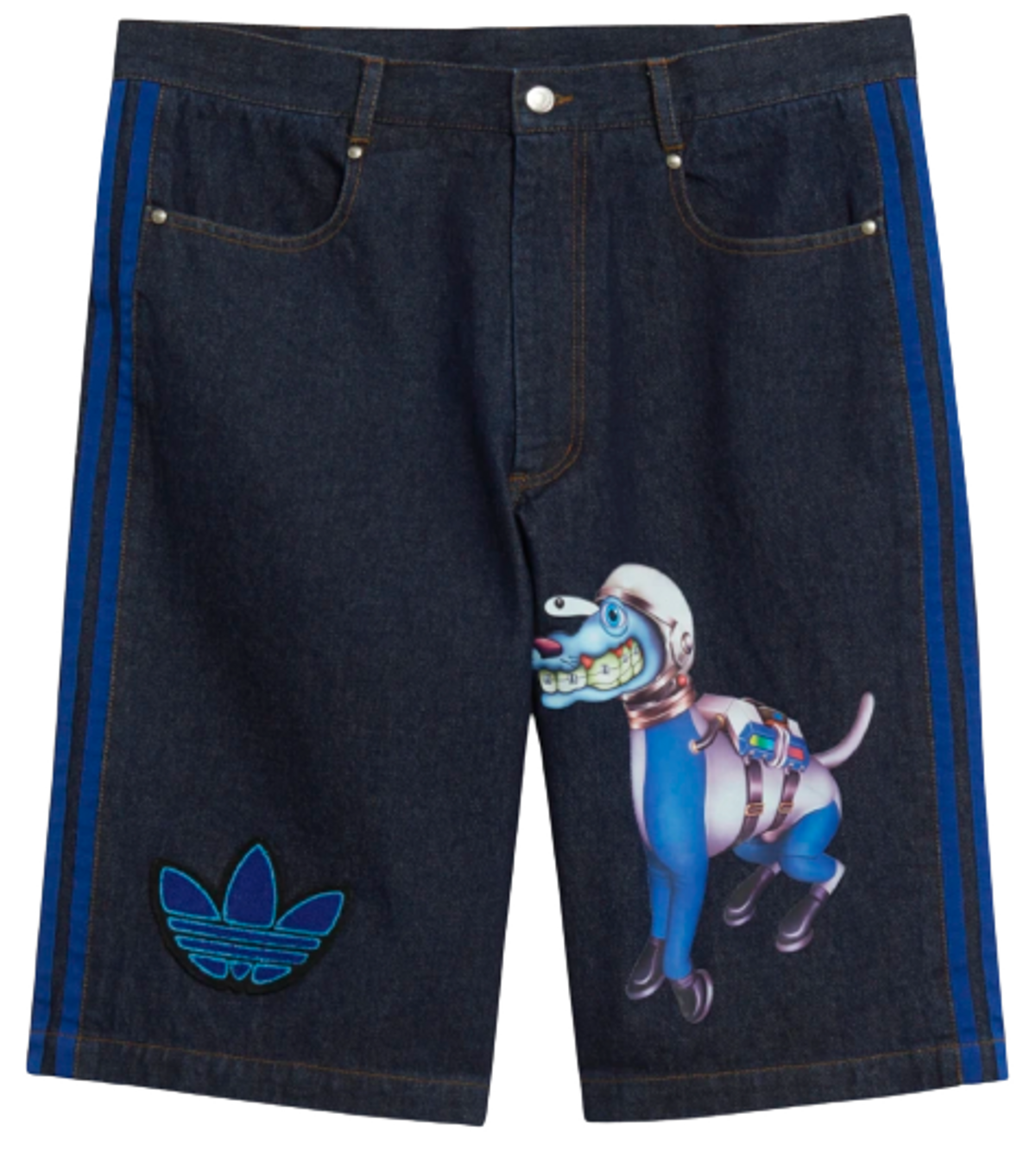Adidas × Kerwin Frost Print Denim Jeans