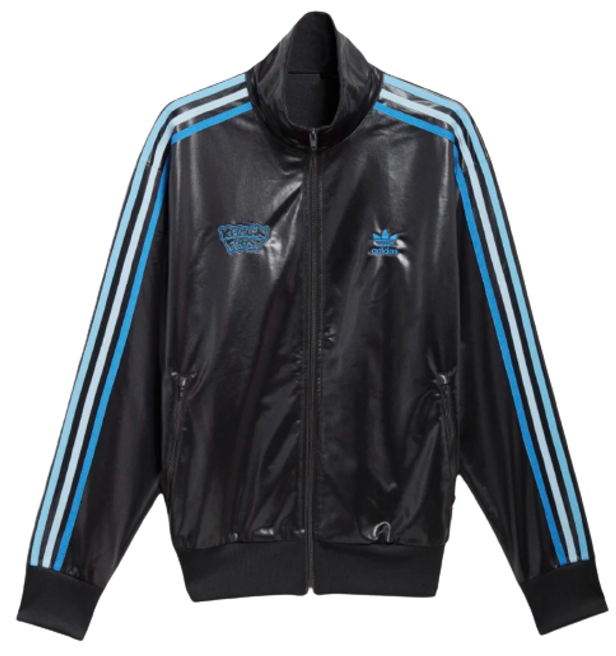 Adidas × Kerwin Frost Logo Stripe Black Track Jacket