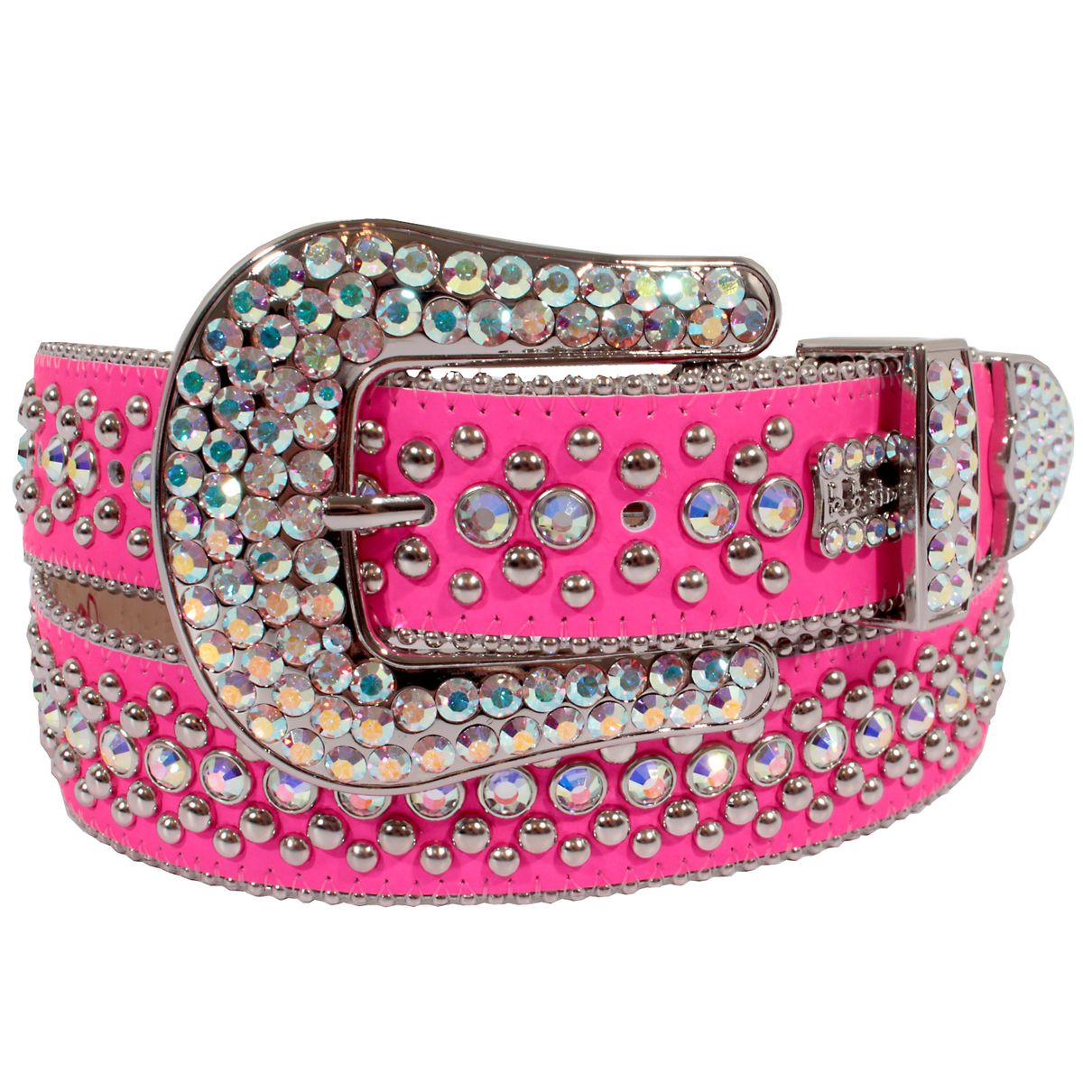 Hot Pink B.B Simon Belt Bb Belt Simon for Sale in Tolleson, AZ - OfferUp main image 2