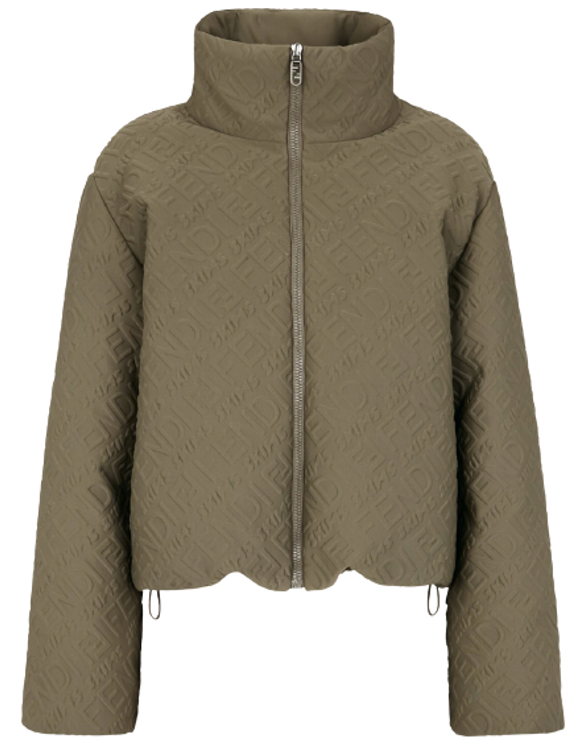 Fendi Cropped Illinois Down Jacket