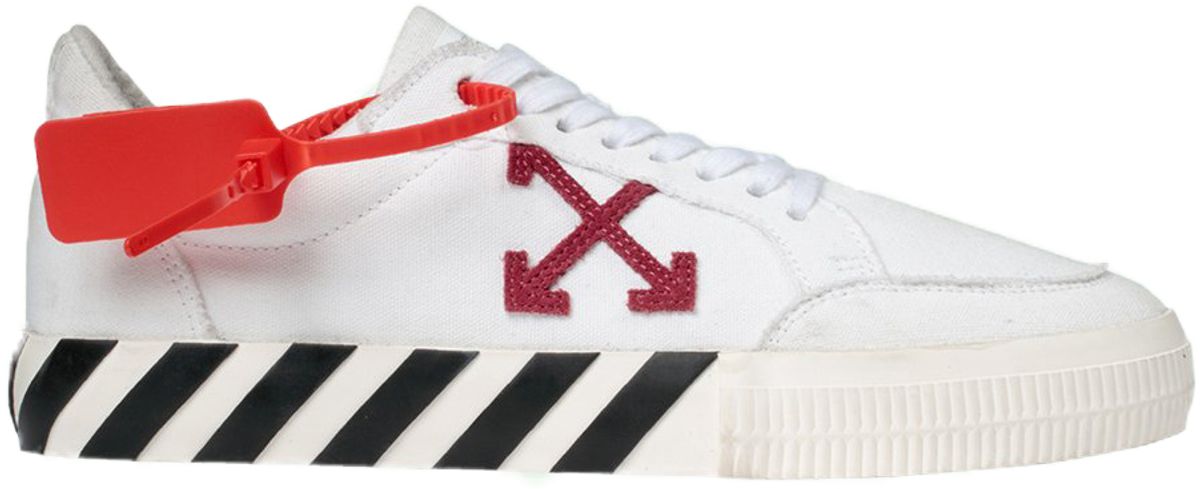Off-White Vulc Low Canvas White Violet Ss20