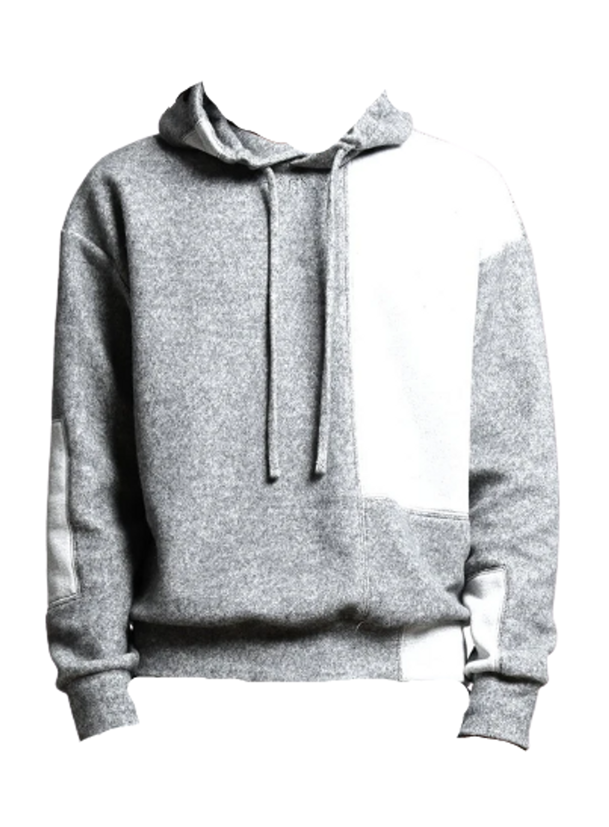 Twenty Maddux Plush Fleece Patchwork Hoodie