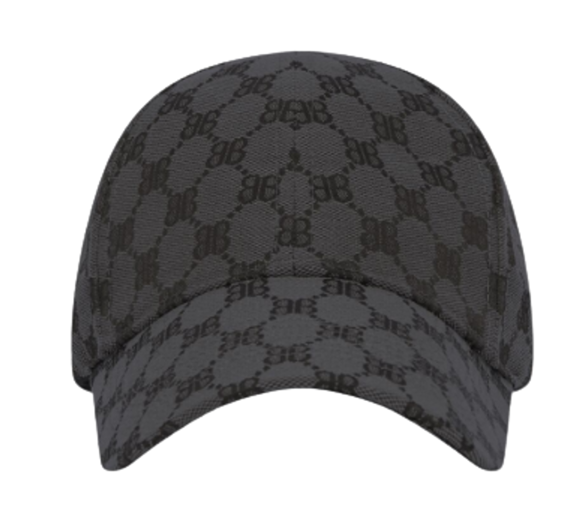 Gucci × Balenciaga Hacker Dark Grey Cap