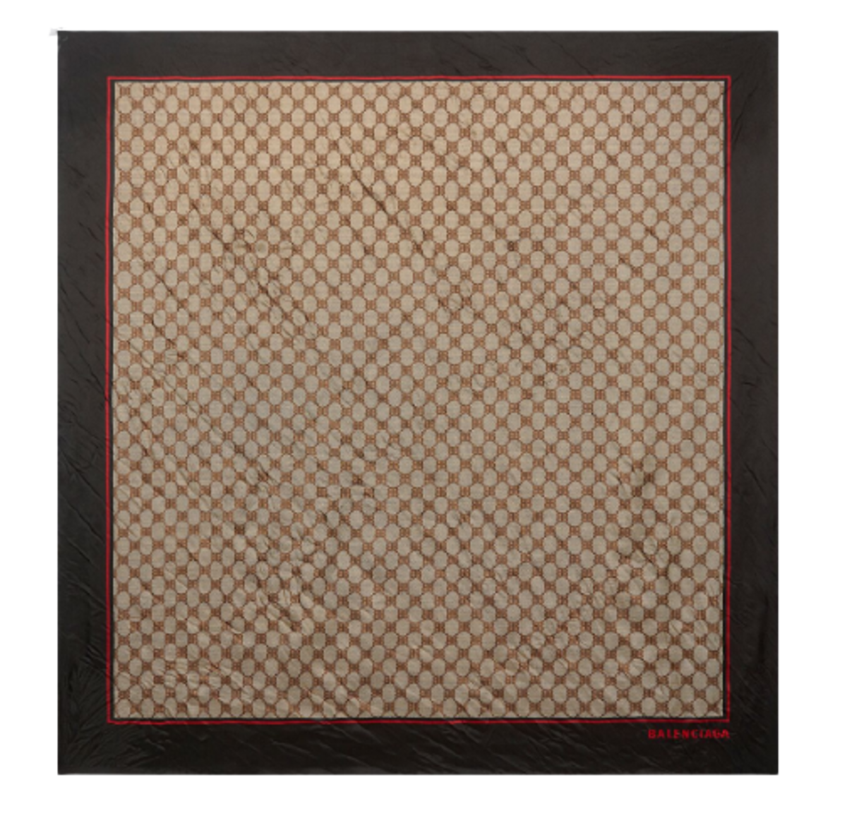 Gucci × Balenciaga Hacker Beige Scarf