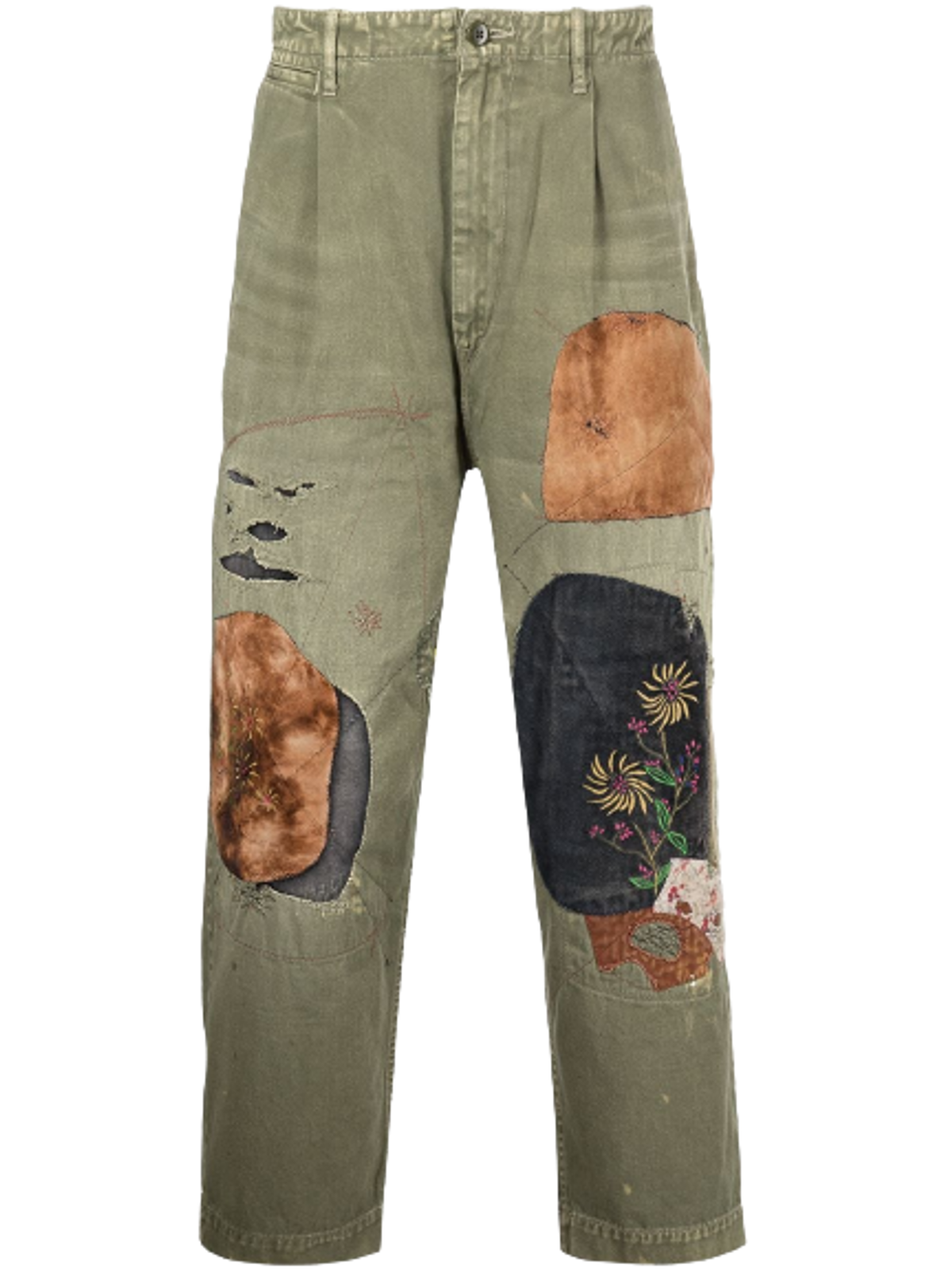 Kapital Katsuragi Nime High Waisted Trousers