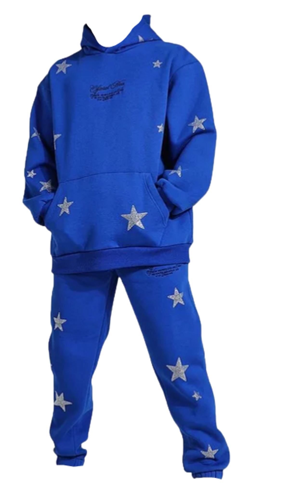 BooHooMan Oversized Rhinestone Tracksuit