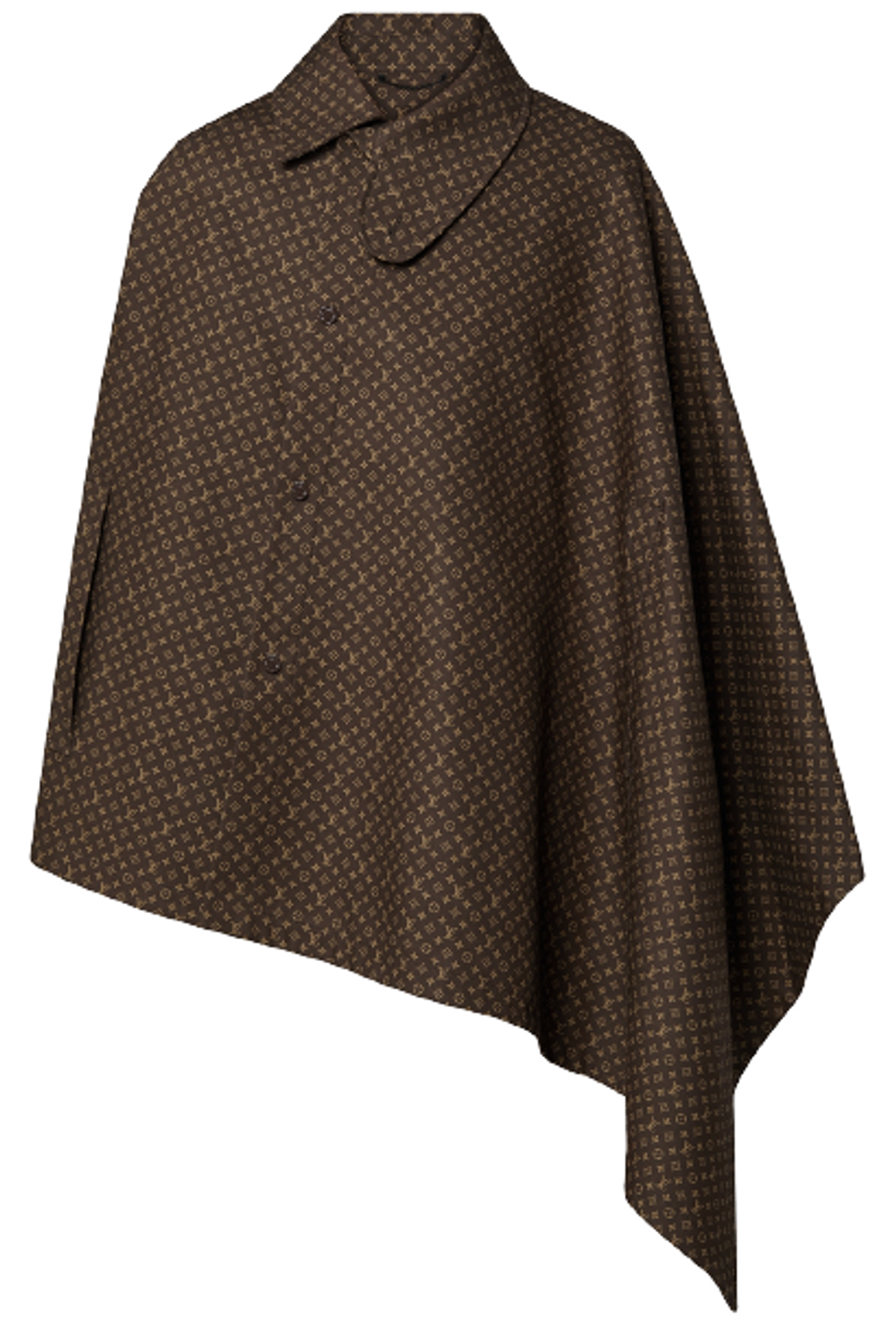 Louis Vuitton Micro Monogram Brown Cape