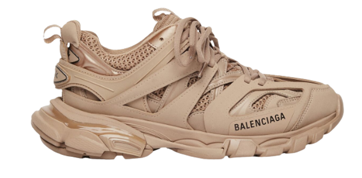 Balenciaga Beige Track Sneakers