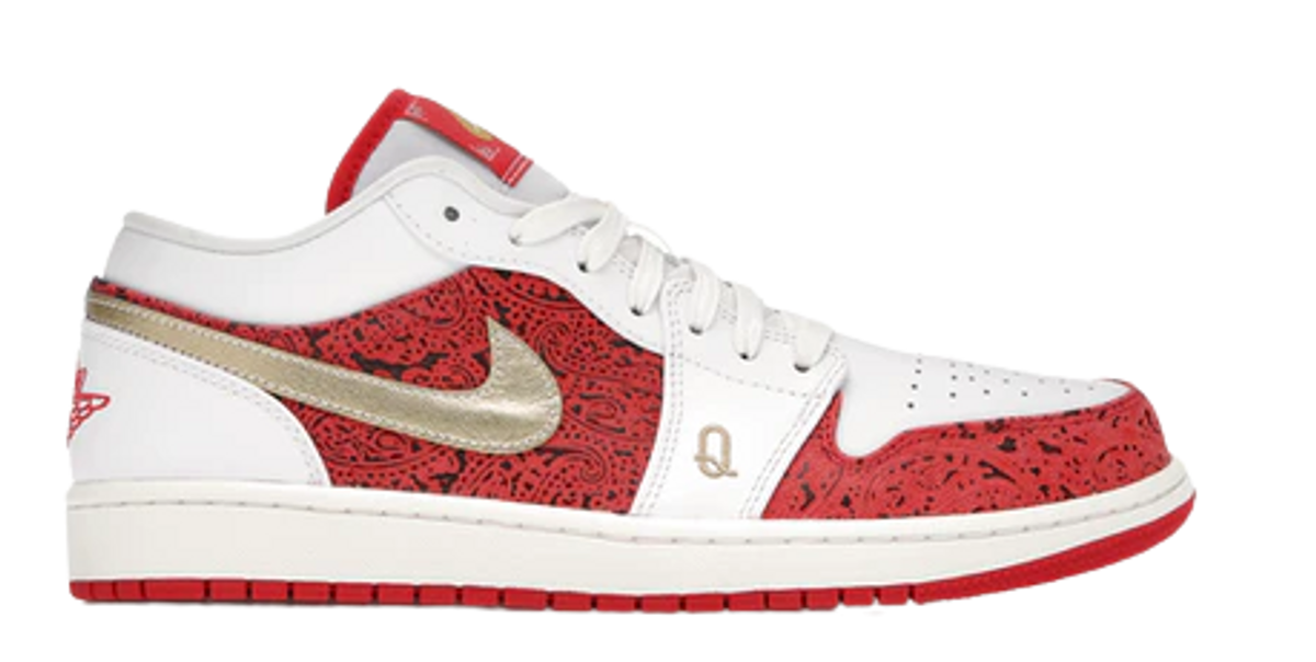 Nike Air Jordan 1 Low Spades Sneakers