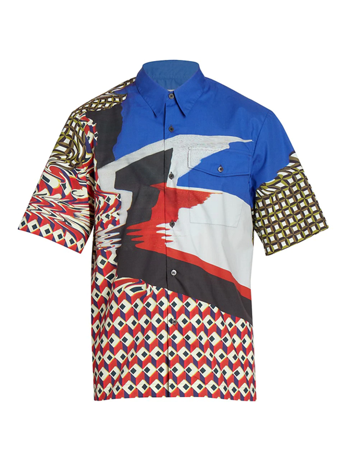 Dries Van Noten Claseni Short Red Sleeve Shirt