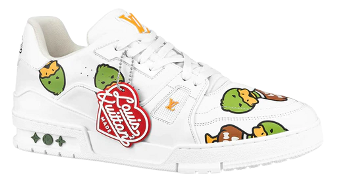 Louis Vuitton LV White Trainers