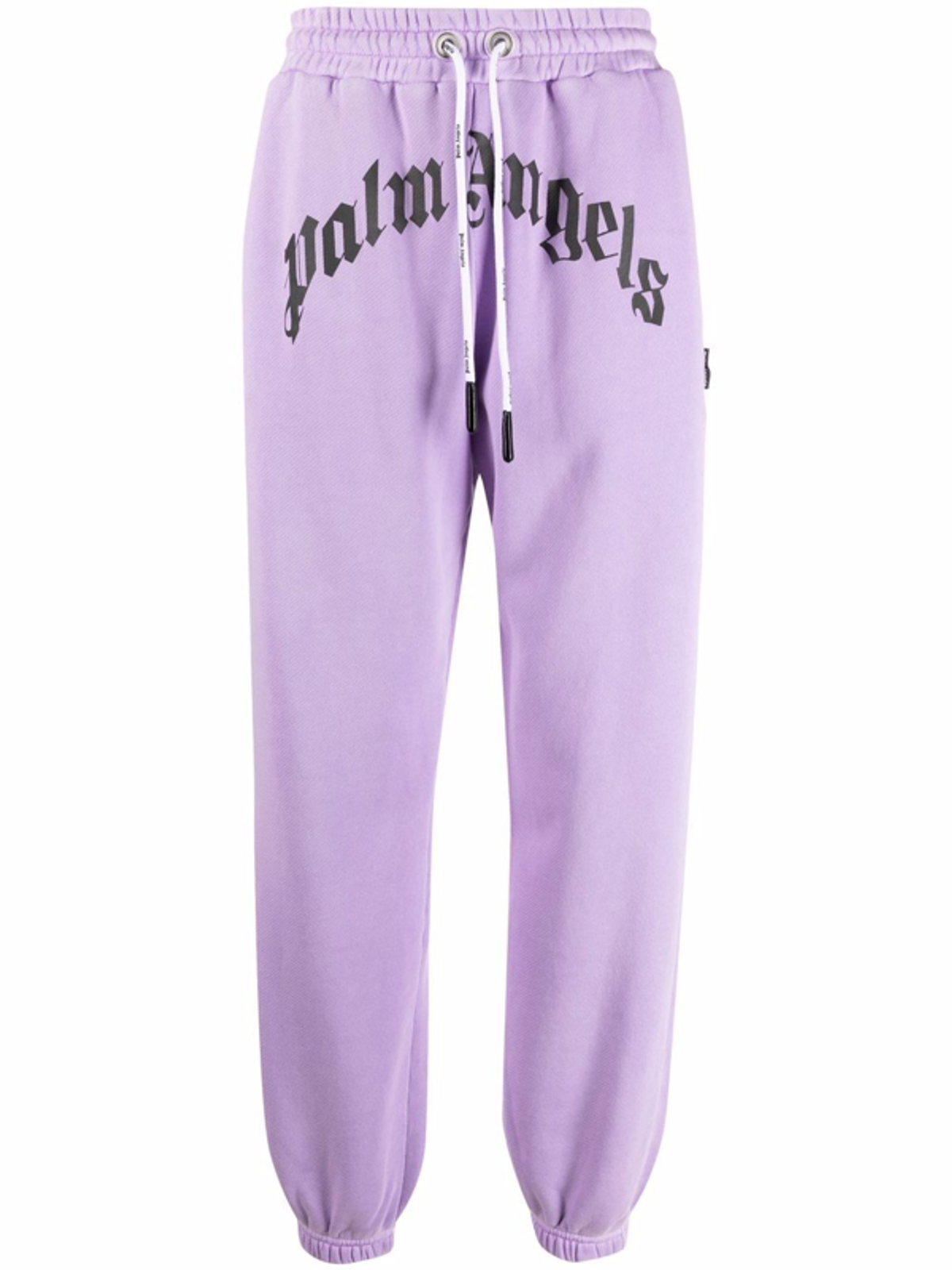 Palm Angels Women Black Cotton Joggers