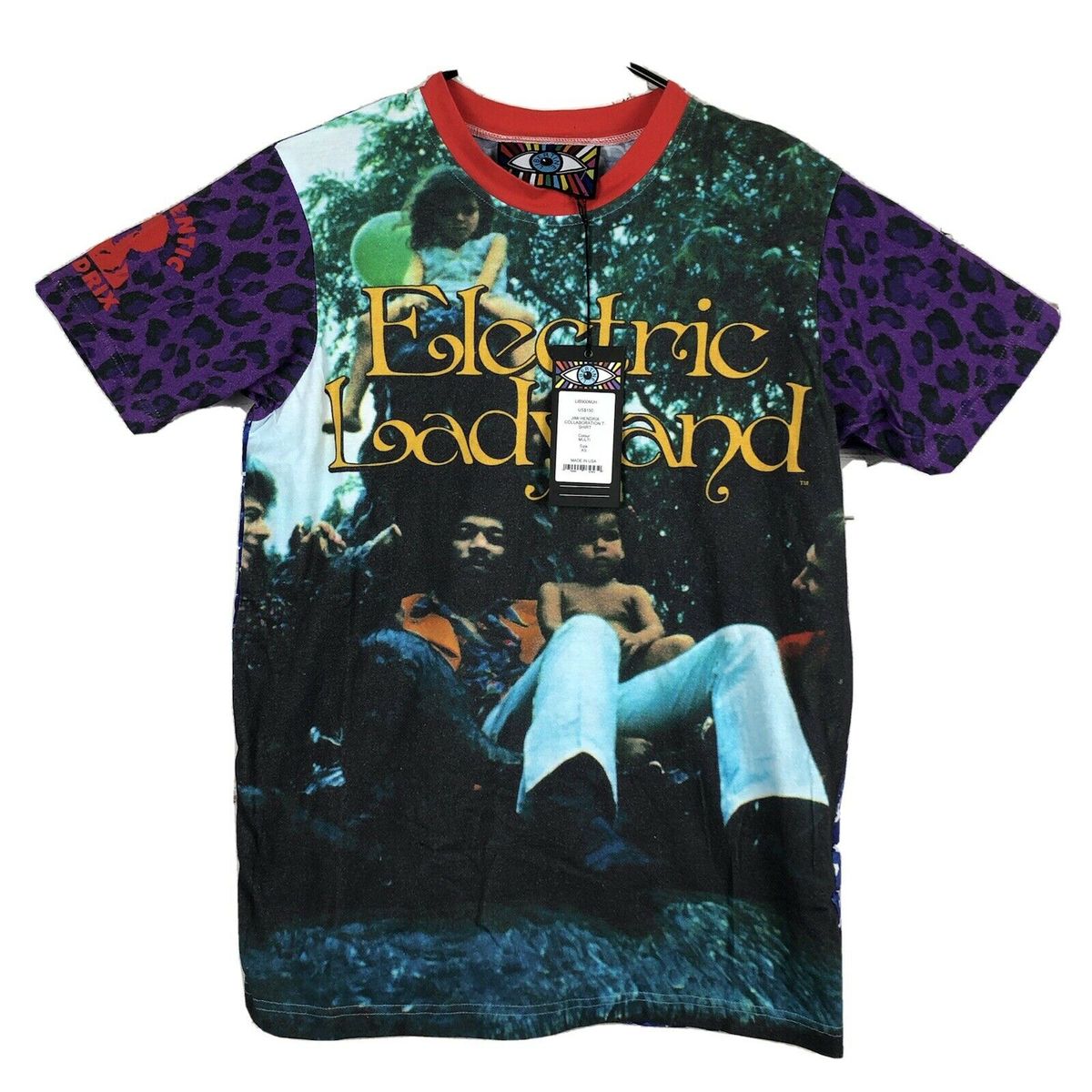 Libertine Electric Ladyland Jimmi Hendrix Graphic T-Shirt