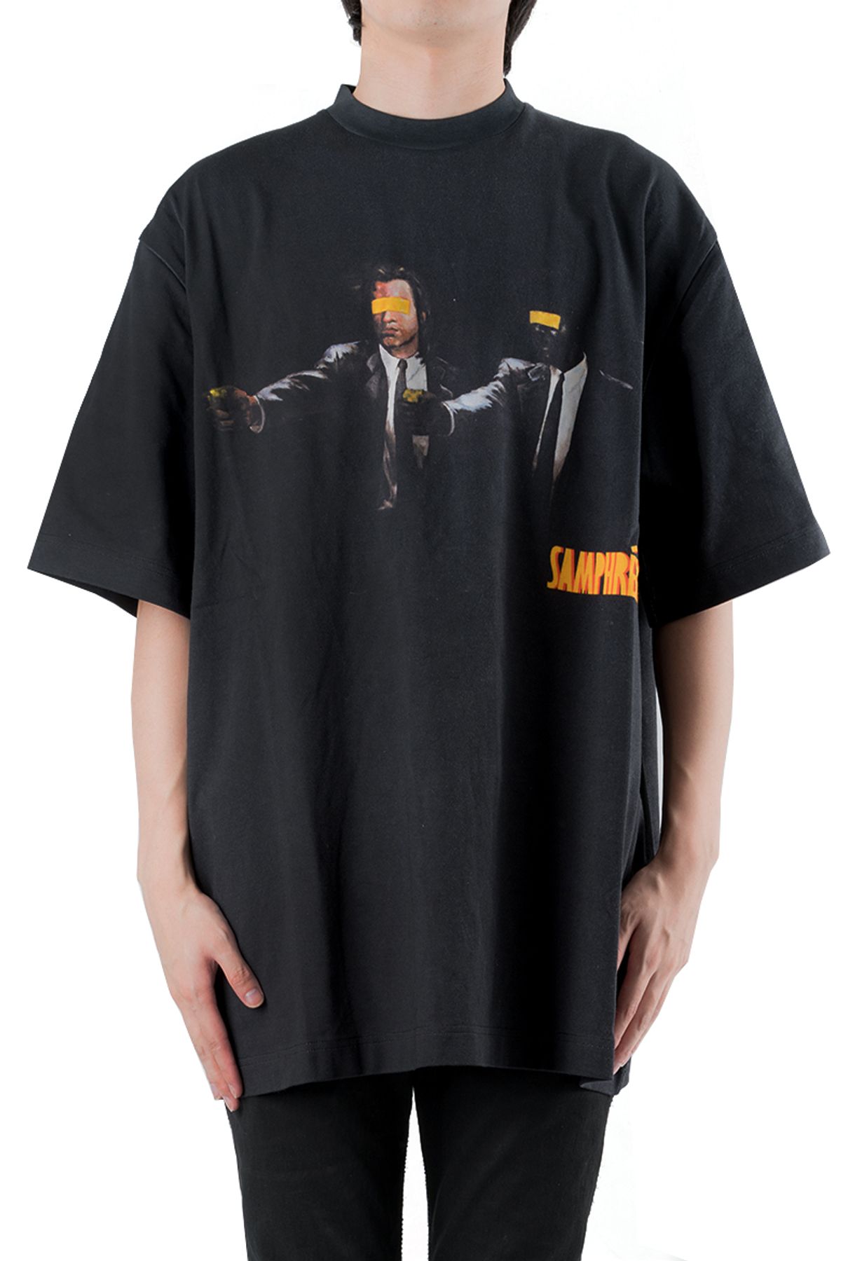 Sagittaire A Men In Suit Print T-Shirt