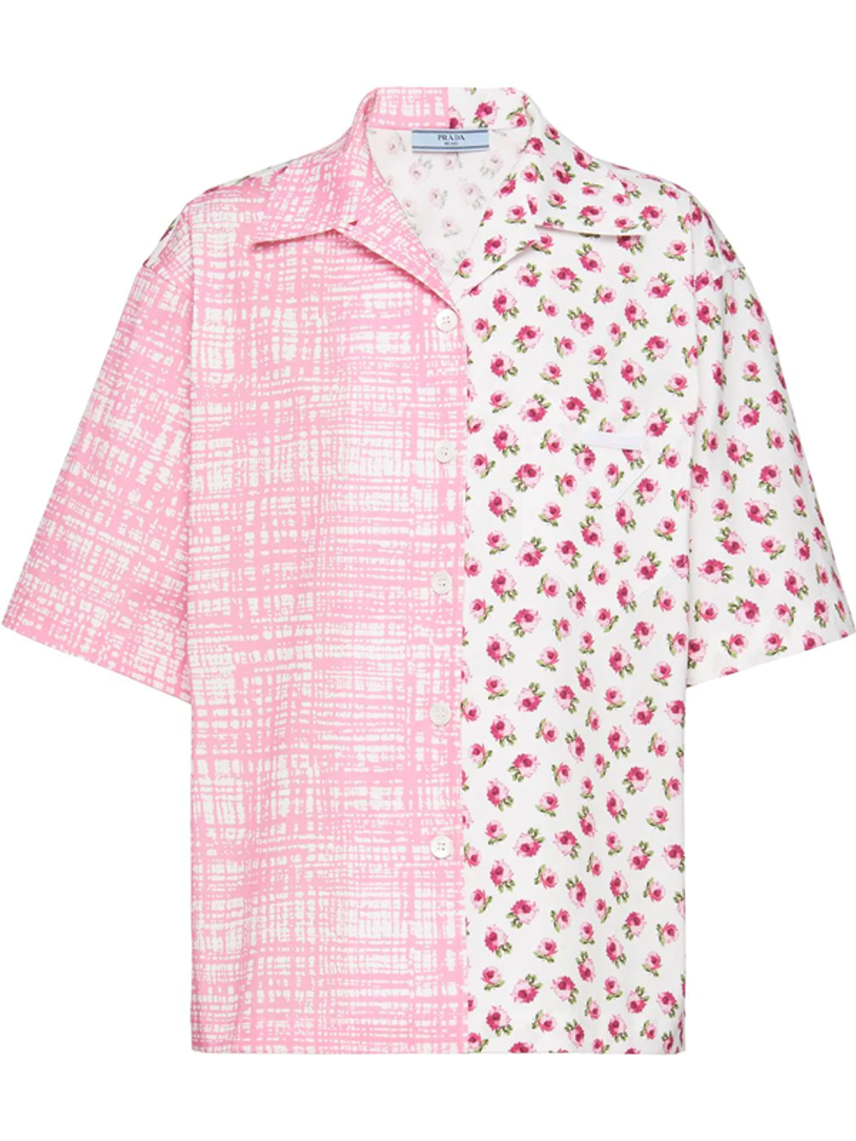 Prada Double Match Poplin Shirt