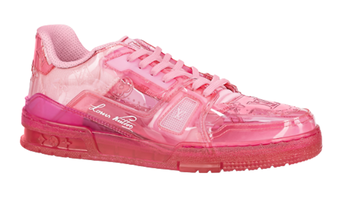 Louis Vuitton Trainer Pink Sneakers