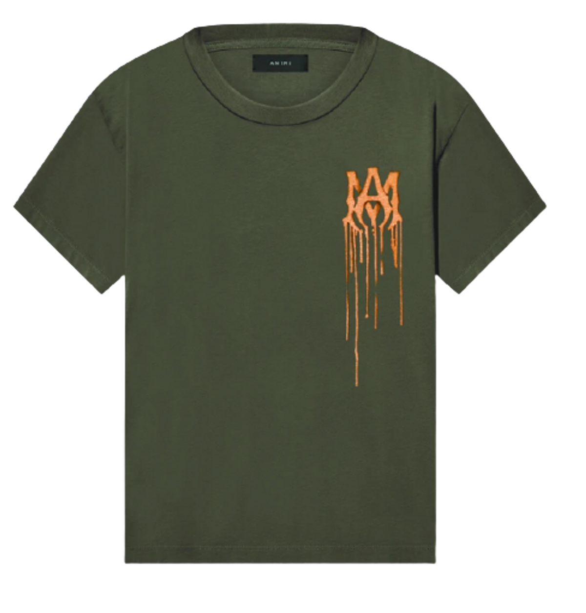 Amiri Spray Paint Orange Hoodie WHAT’S ON THE STAR?