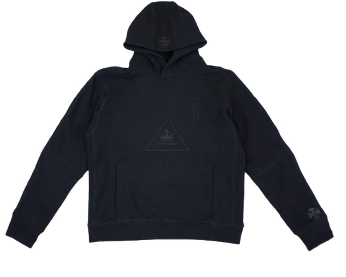 Chrome Hearts Black Pullover Hoodie