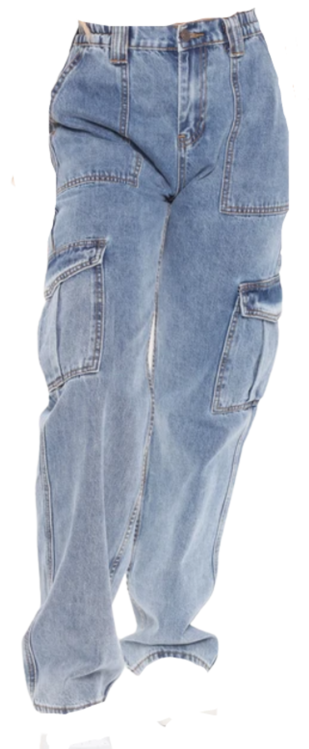 FashionNova Dont You Worry Wide Leg Carpenter Jeans