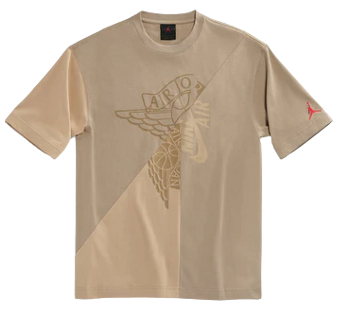 Jordan × Cactus Jack Khaki Desert T-Shirt