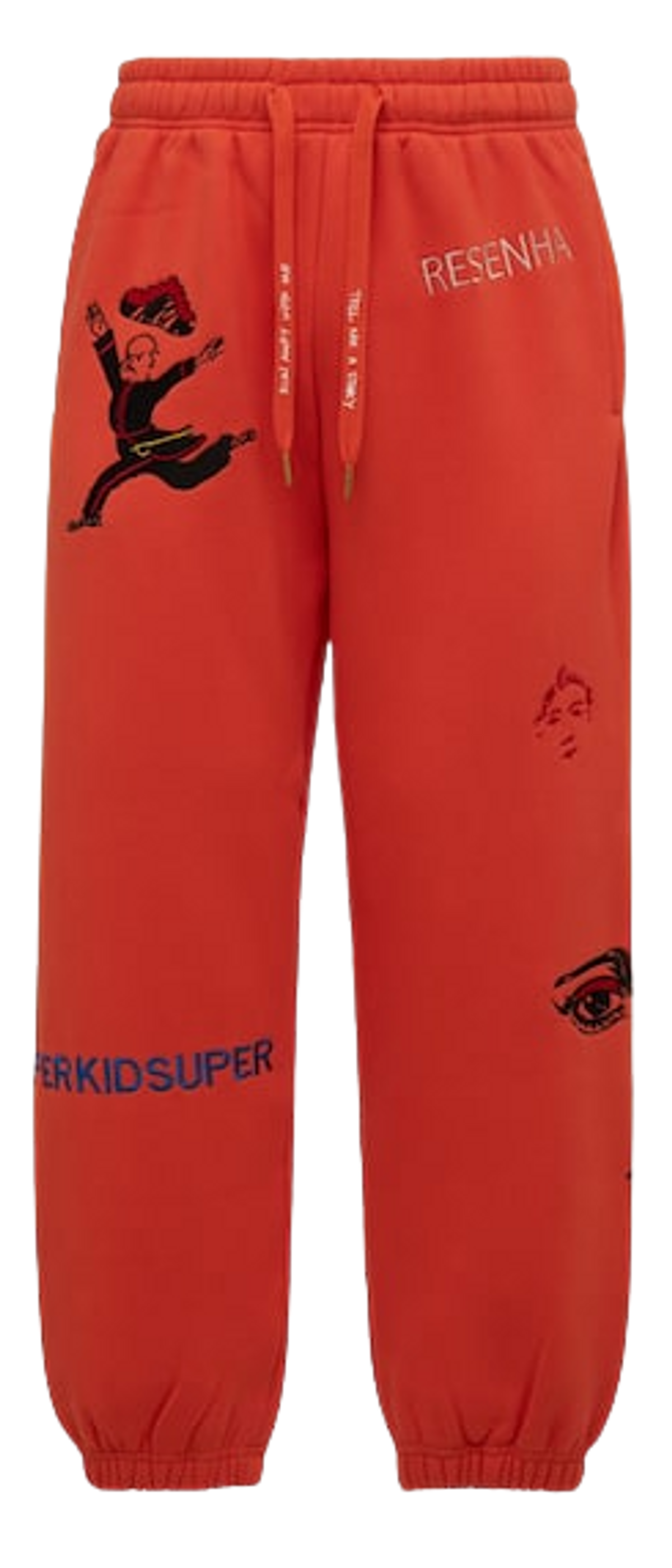 KidSuper Super Cotton Orange Sweatpants