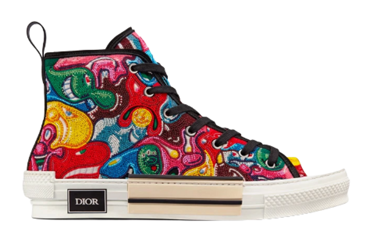 Dior × Kenny Scharf B23 High Top Mulitcolor Sneakers