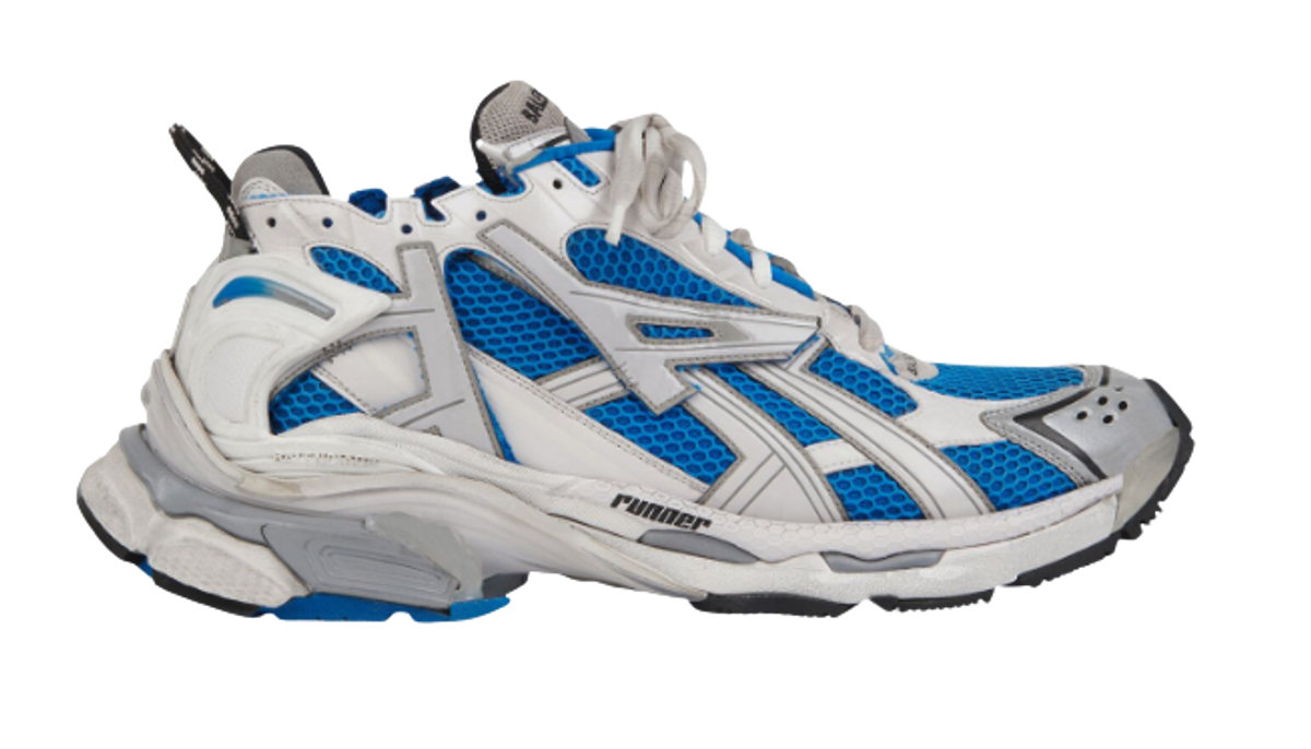 Balenciaga Runner Blue Sneakers