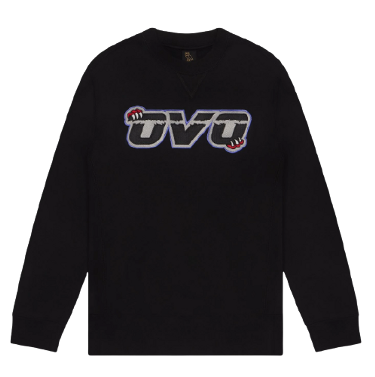 OVO × Jurassic Park Black Heather Crewneck
