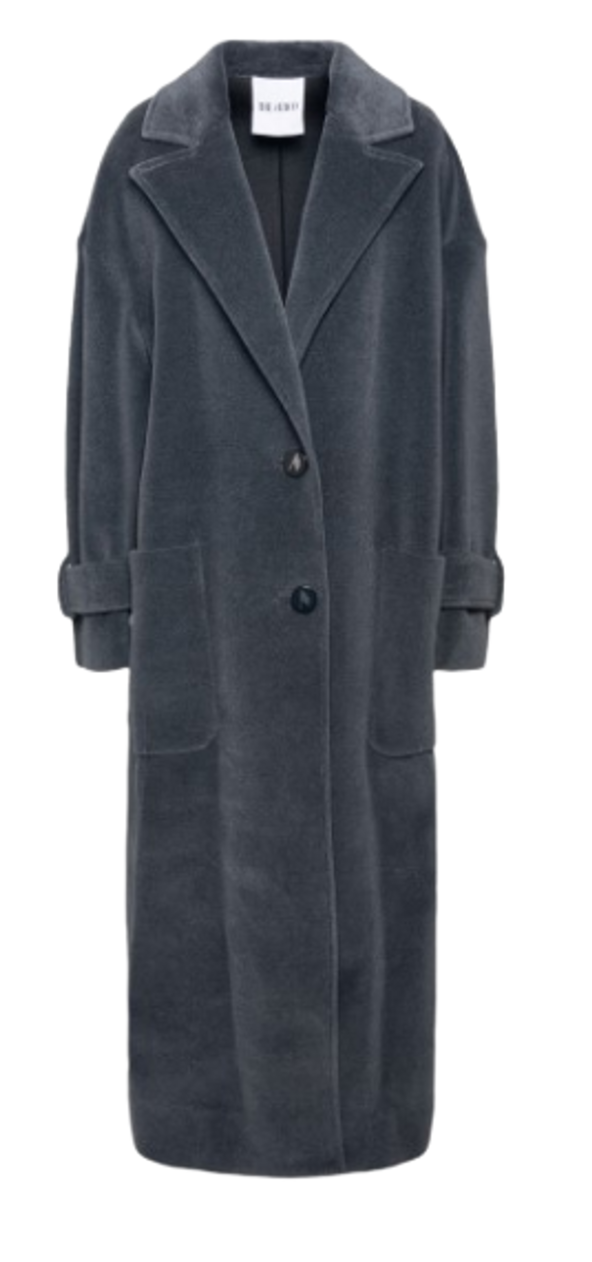 The Attico Long Grey Coat