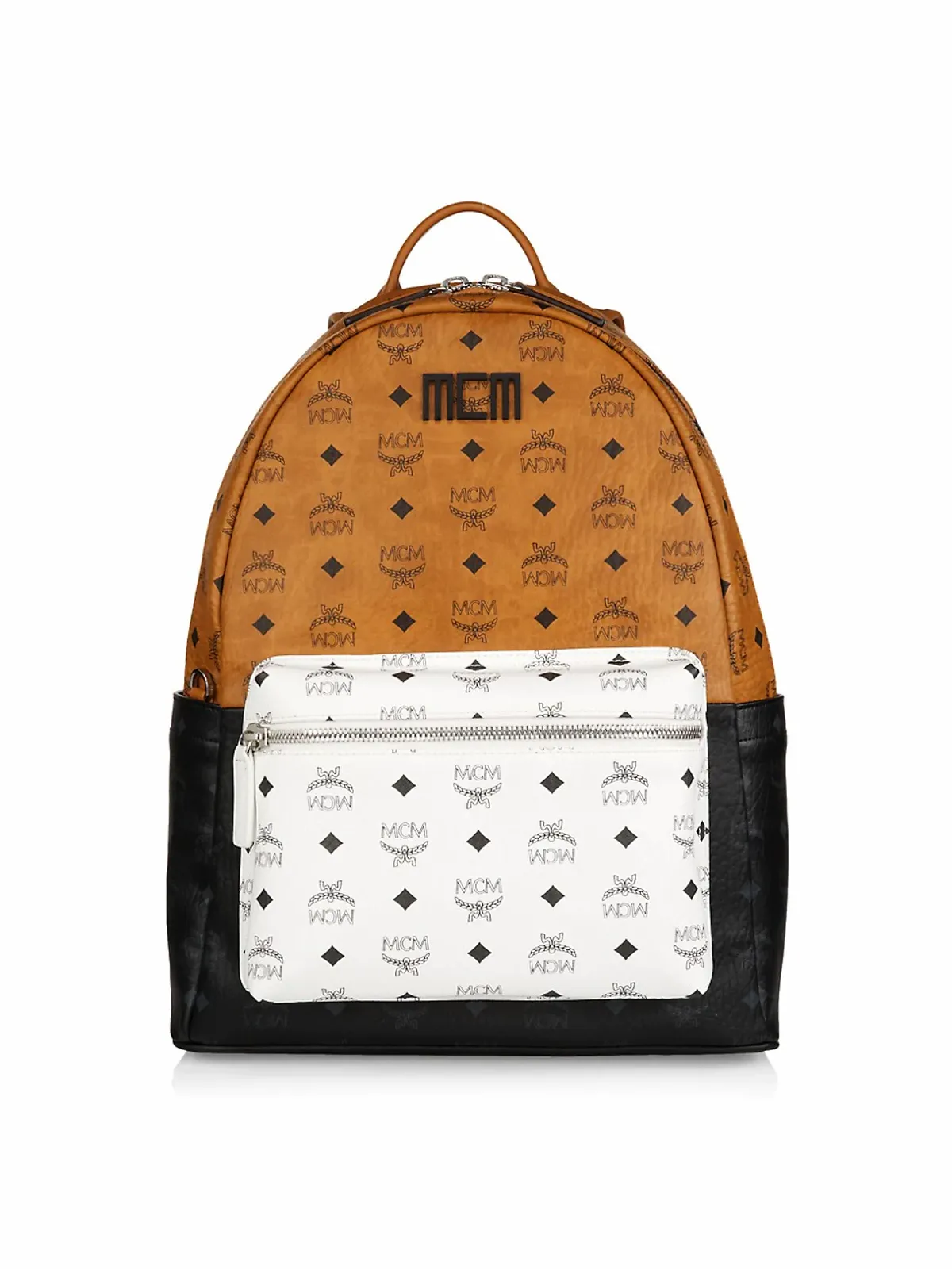 MCM Stark Visetos Colorblock Backpack