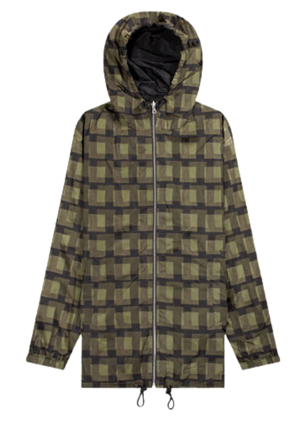 Dries Van Noten Reversible Green Len Lye Edition Check Jacket