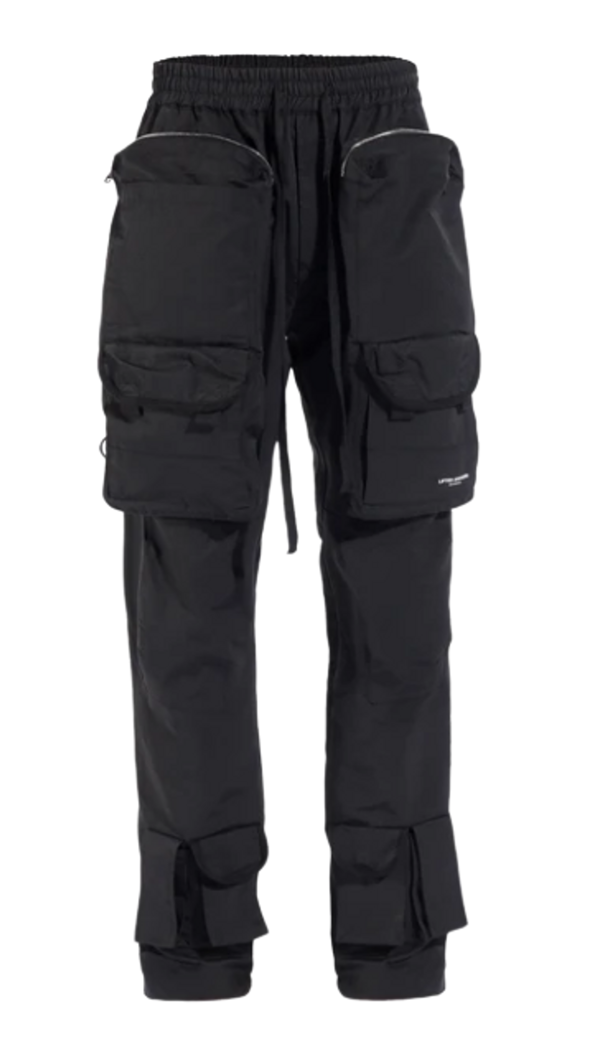 Lifted Anchors Black Cargo Pants