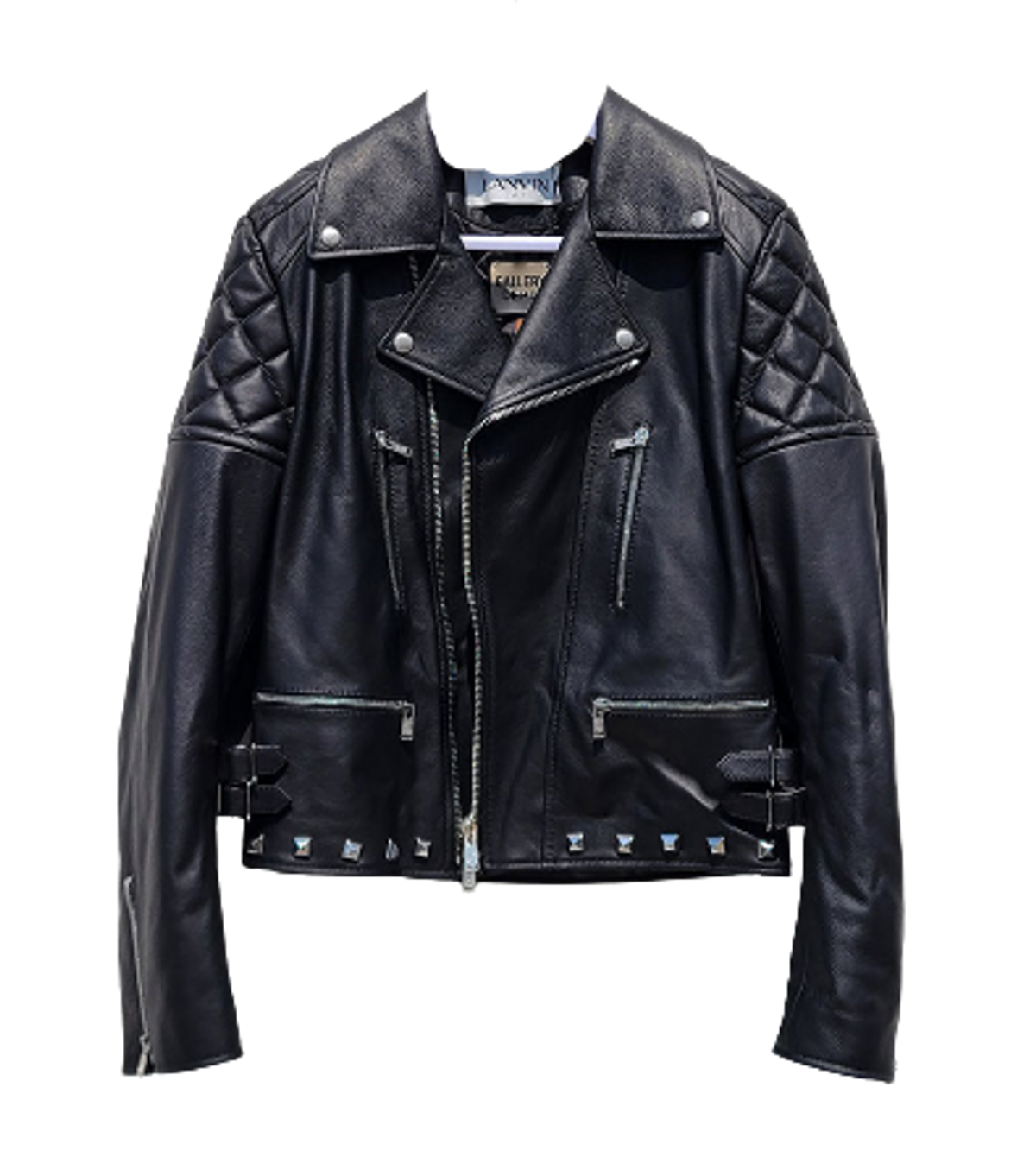 Lanvin × Gallery Dept. Biker Black Jacket