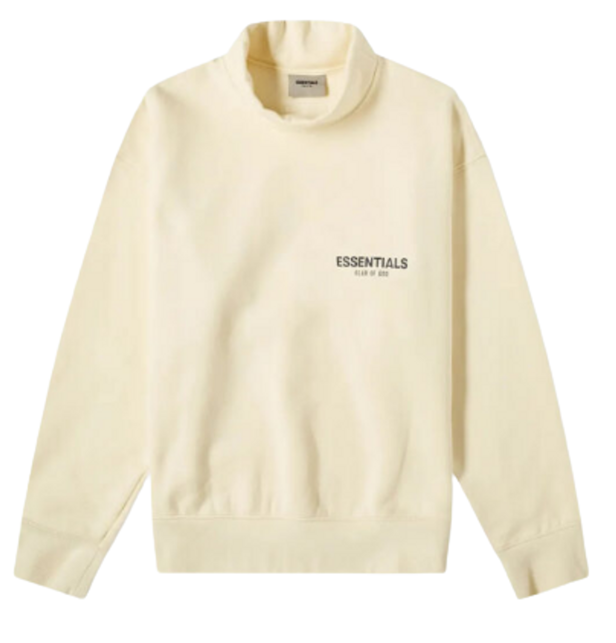 Fear of God Pullover Mockneck Buttercream Sweatshirt