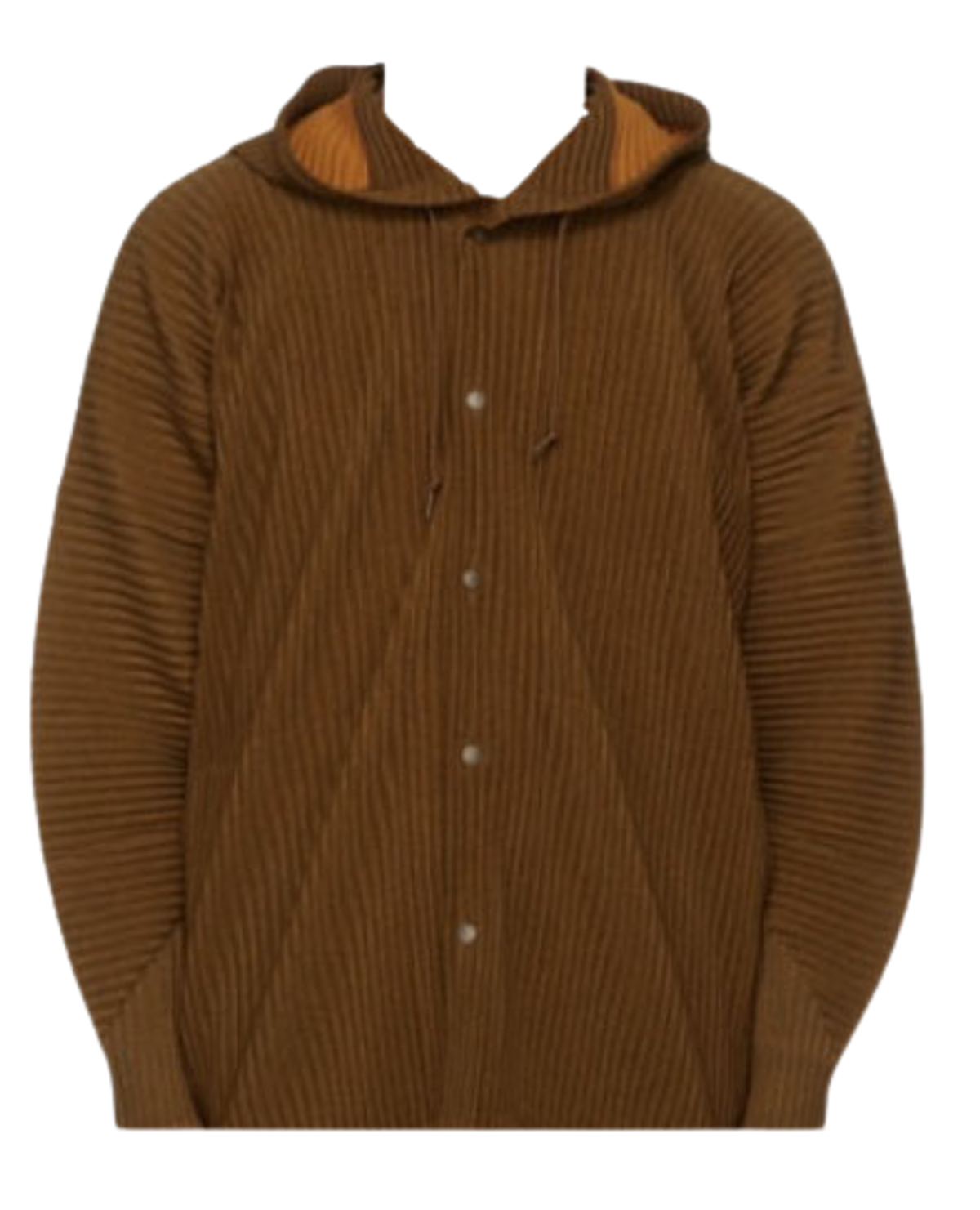 Homme × Issey Miyake Yellow Heather Hoodie