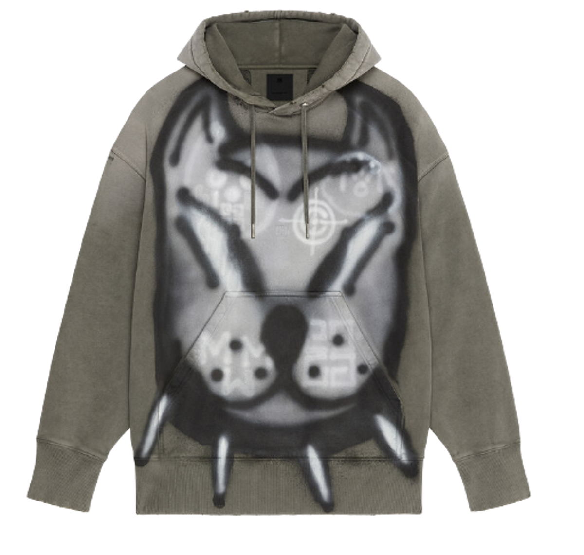 Givenchy Tag Effect Dog Hoodie
