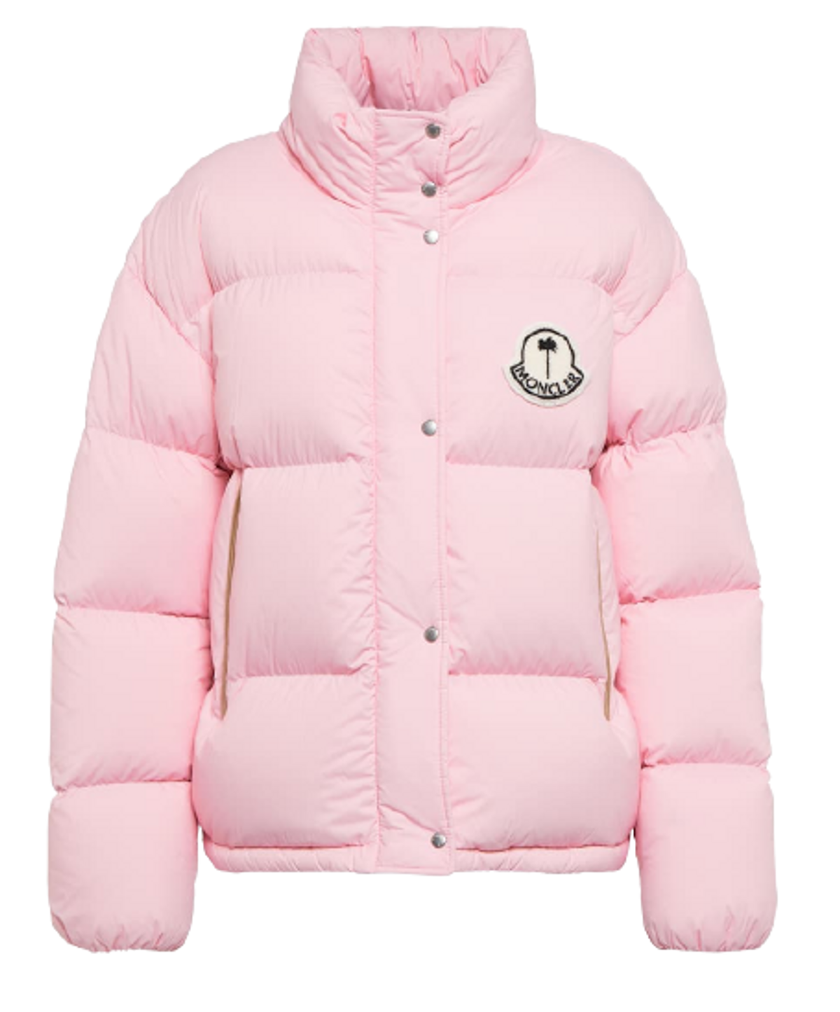 Moncler × Palm Angels Antora Down Pink Jacket