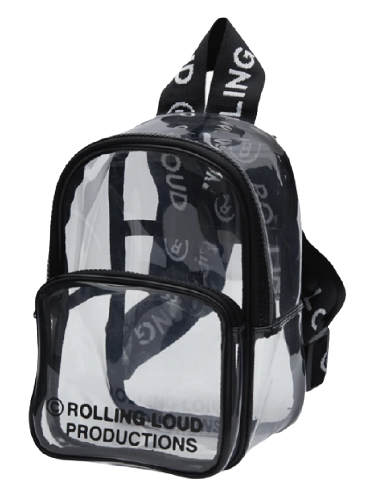 Rolling Loud Merch Clear Compact Messanger Bag WHAT’S ON THE STAR?