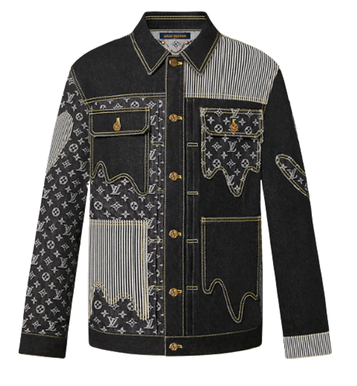 Louis Vuitton Monogram Crazy Denim Workwear Jacket