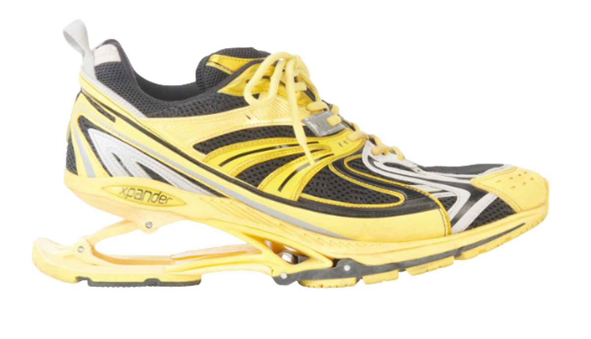 Balenciaga X-Pander Yellow Sneakers