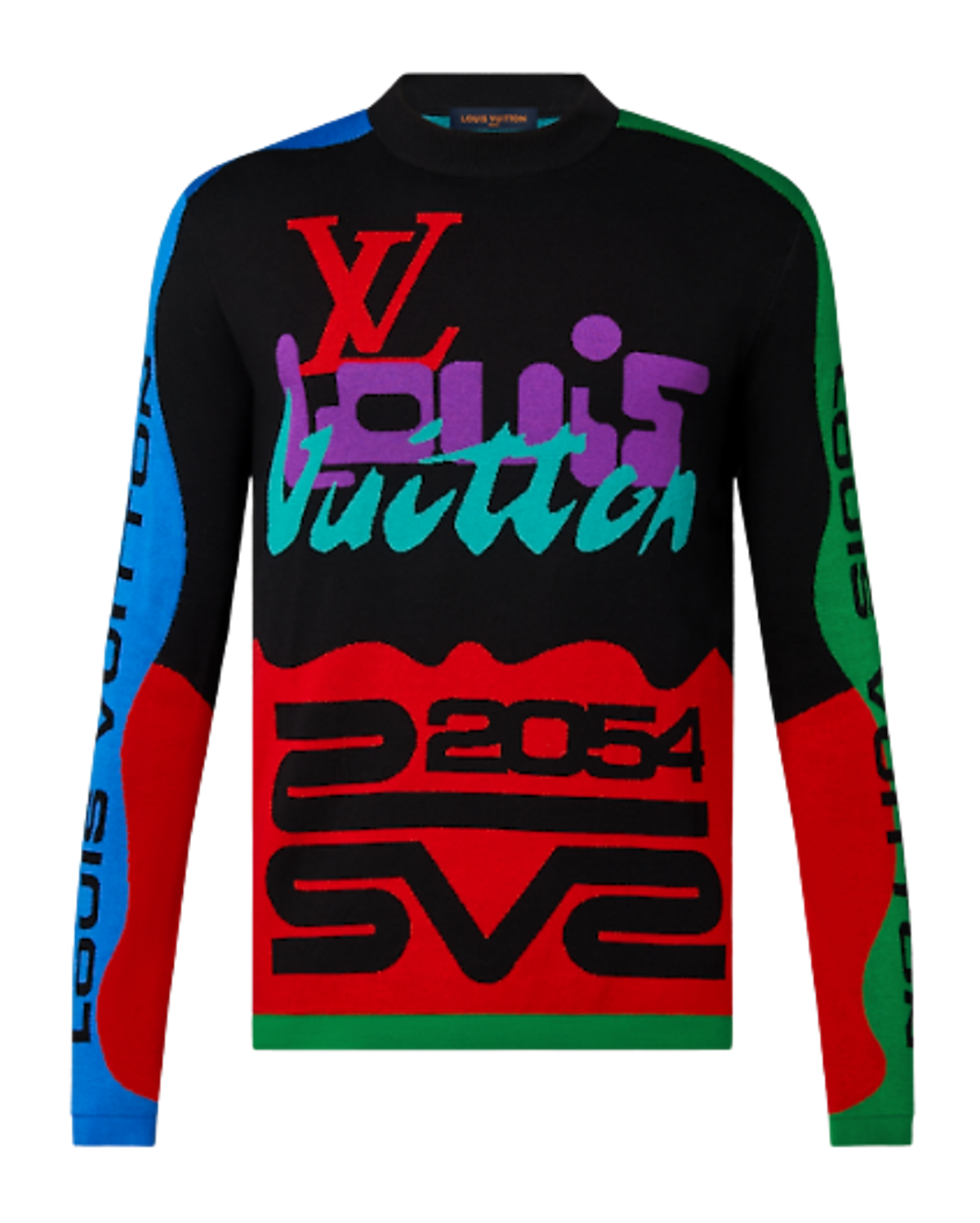 Louis Vuitton Multi Logo Crewneck