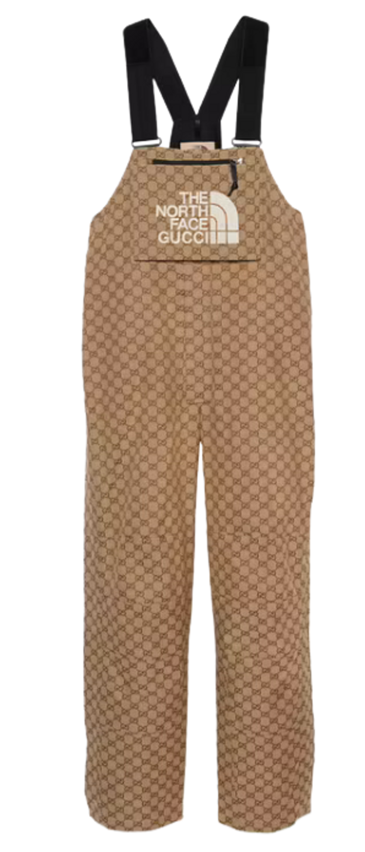 Gucci × The North Face Brown Dungarees Overalls