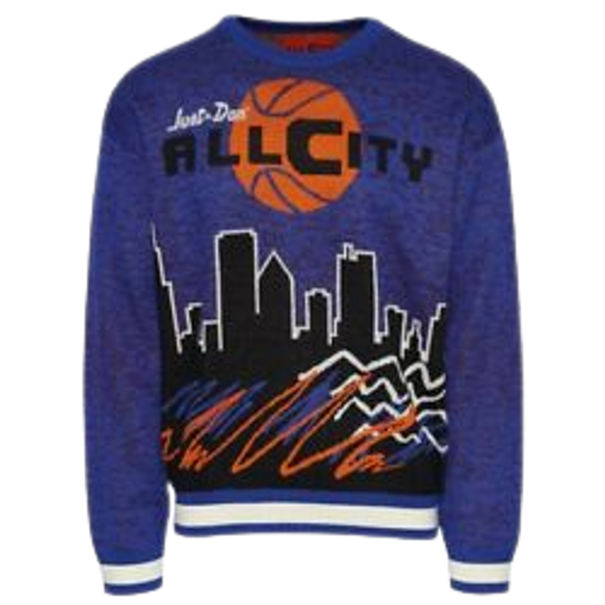Just Don × Foot Locker Purple Welcity Sweater