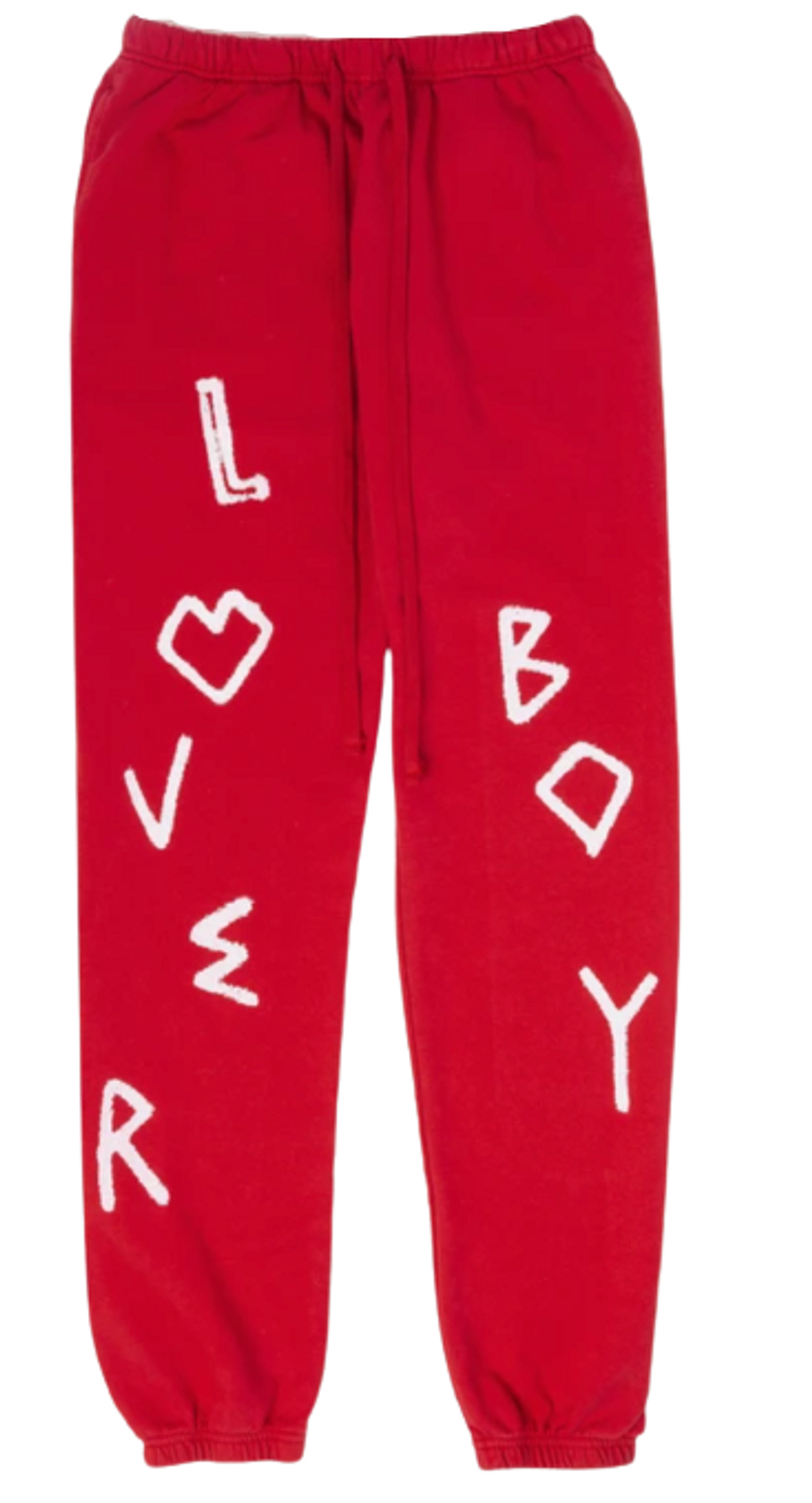 For Those Who Sin Loverboy Red Sweatpants