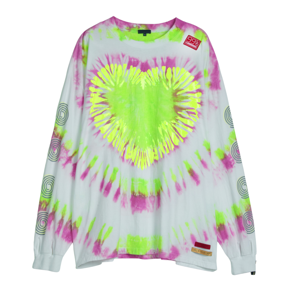 99%IS 1%Ove Tie-Dye Long Sleeve T-Shirt