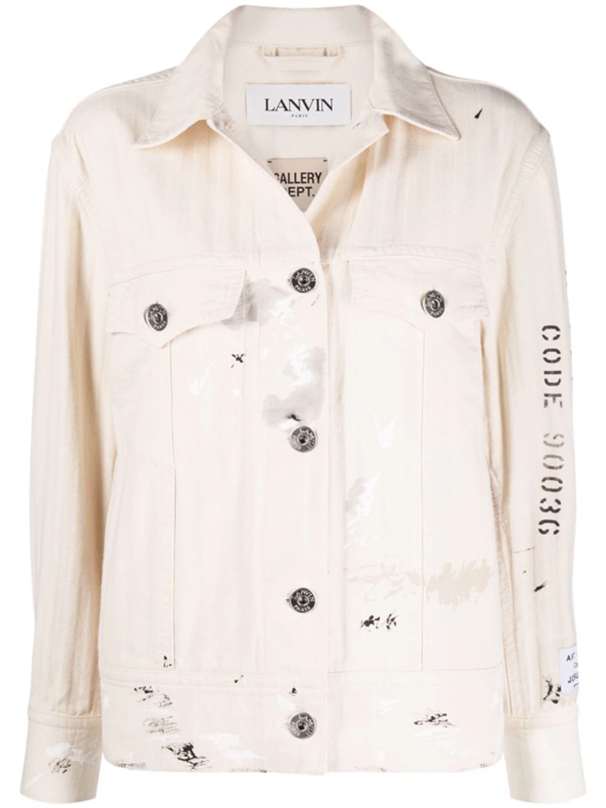 Lanvin × Gallery Dept. Printed Denim Jacket