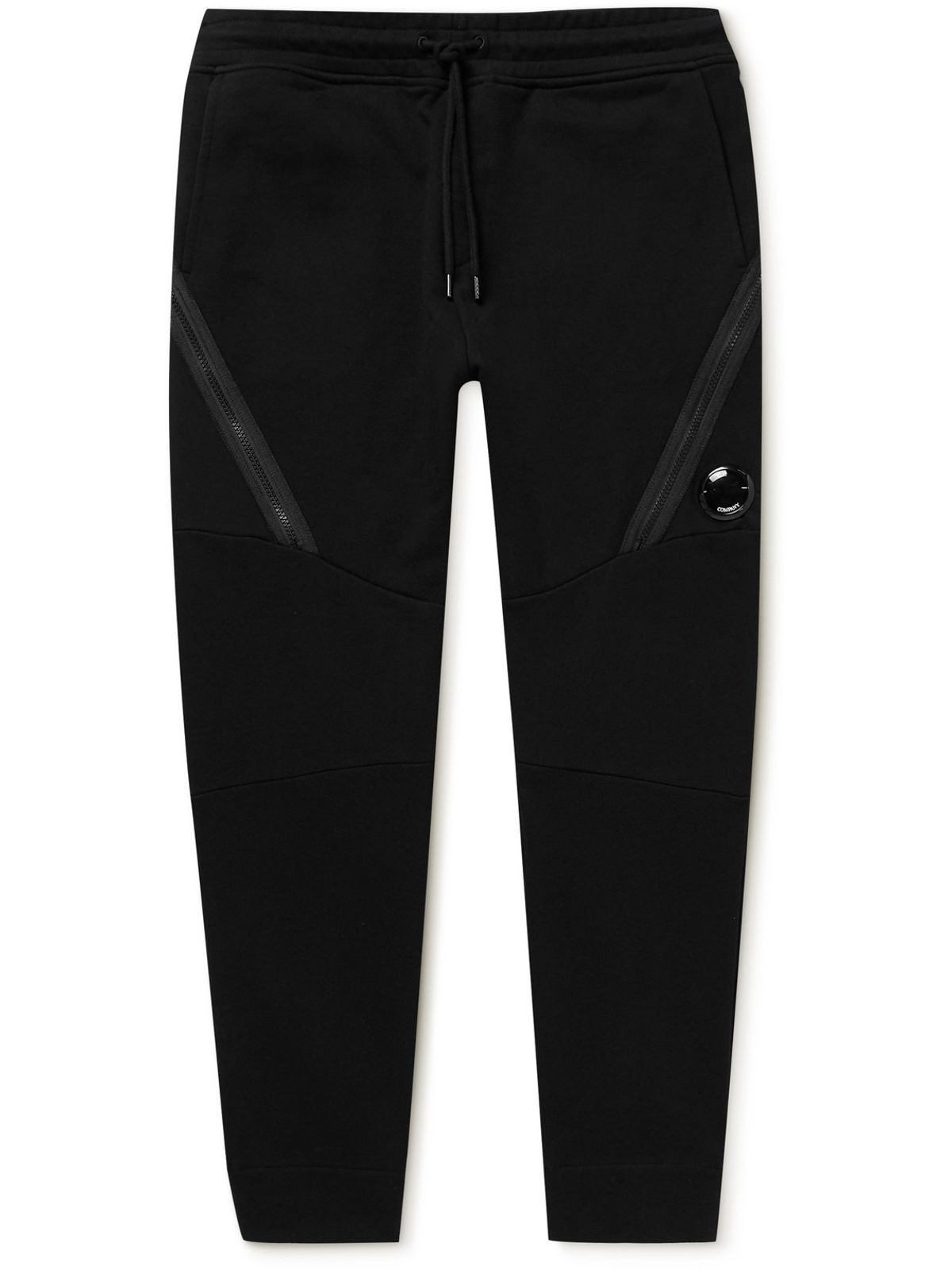 C.P. Company Tapered Cotton Jersey Track Pants